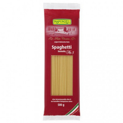 12 x Rapunzel Bio Spaghetti z tvrdé pšenice, 500g