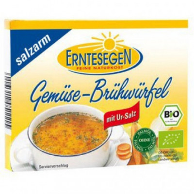 15 x Erntesegen Bio Zeleninový bujón méně soli, 6x11g