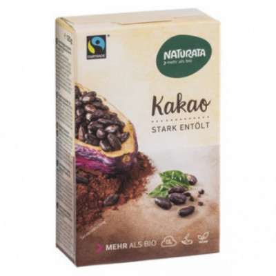 10 x Naturata Bio Kakao extra odtučněné, 125g