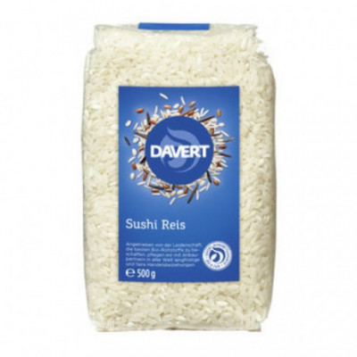 8 x Davert Bio Rýže na Sushi, 500g