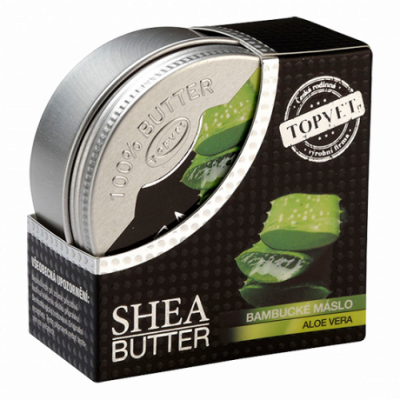 GREEN IDEA Bambucké máslo (shea butter) s aloe vera 100ml