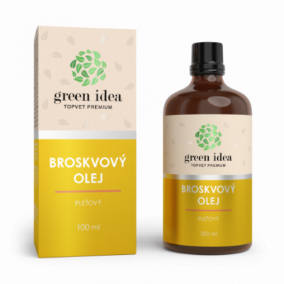 GREEN IDEA Broskvový pleťový olej 100ml