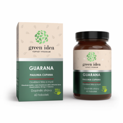 Guarana bylinný extrakt 60ks Topvet GREEN IDEA