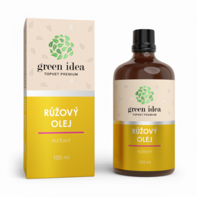 GREEN IDEA Růžový pleťový olej 100ml