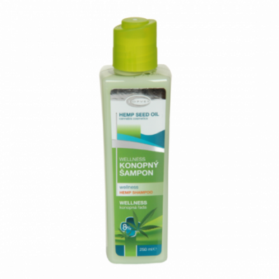 GREEN IDEA Wellness konopný šampon 8% 250ml