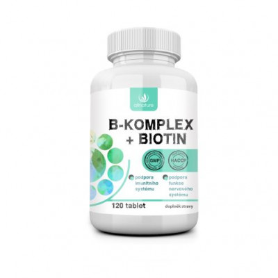 B-komplex+ Biotin 120 tbl. ALLNATURE