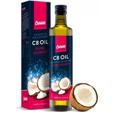 C8 MCT Kokosový olej 500 ml WOLDO HEALTH