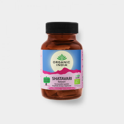 Šatavari - Shatavari 60 kapslí Organic India