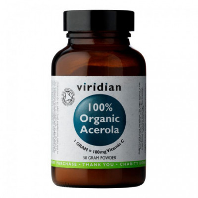Acerola 50g Organic (Malpígie Bio) Viridian