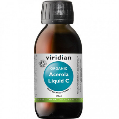 Acerola Liquid C 100ml Organic Viridian