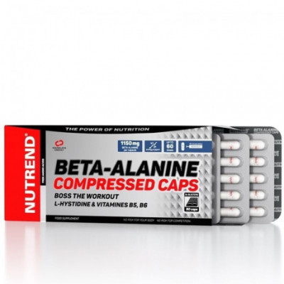 Beta-Alanine Compressed Caps 90 kapslí Nutrend