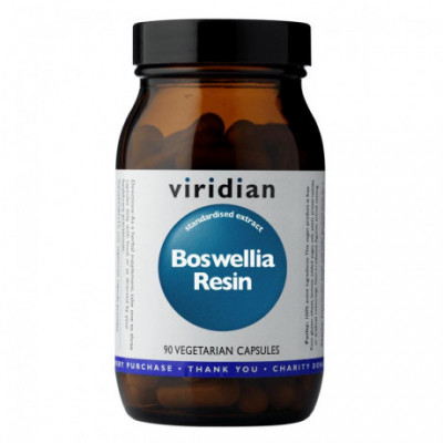 Boswellia Resin 90 kapslí (Pryskyřice kadidlovníku) Viridian
