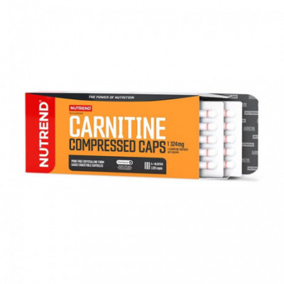 Carnitine Compressed Caps 120 kapslí Nutrend