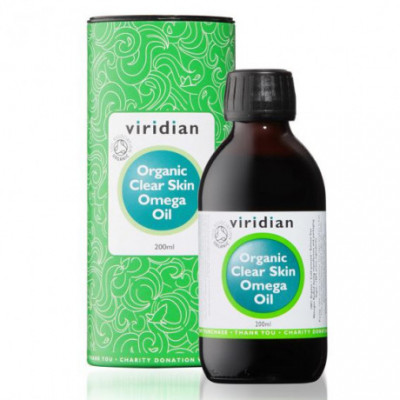 Clear Skin Omega Oil 200ml Organic Viridian