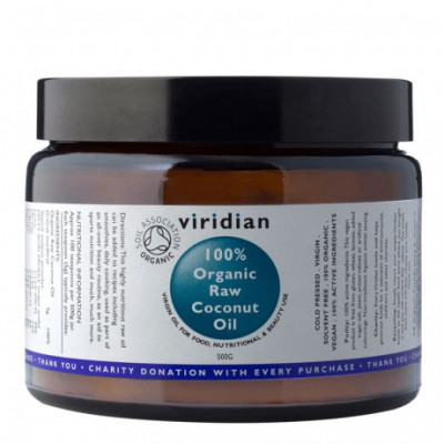 Coconut Oil 500g Organic (Kokosový olej) Viridian
