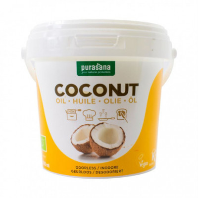 Coconut Oil BIO 0,5 l (Kokosový olej) Purasana