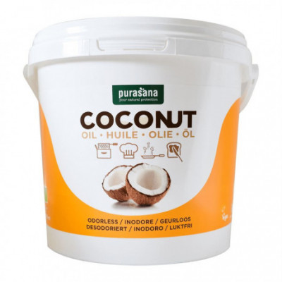 Coconut Oil BIO 2 l (Kokosový olej) Purasana