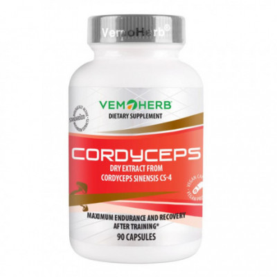 Cordyceps CS-4 90 kapslí VemoHerb