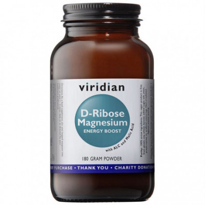 D-Ribose Magnesium 180g (D-ribóza) Viridian