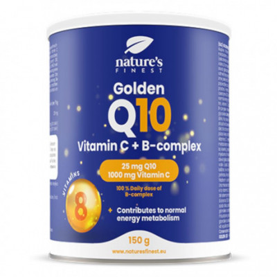 Golden Q10 + Vitamin C + B-Complex 150g (Koenzym Q10 +...