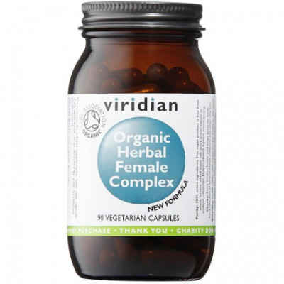 Herbal Female Complex 90 kapslí Organic Viridian