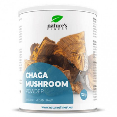 Chaga Mushroom 125g (Čaga sibiřská) Nutrisslim