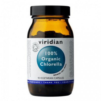 Chlorella 90 kapslí Organic Viridian