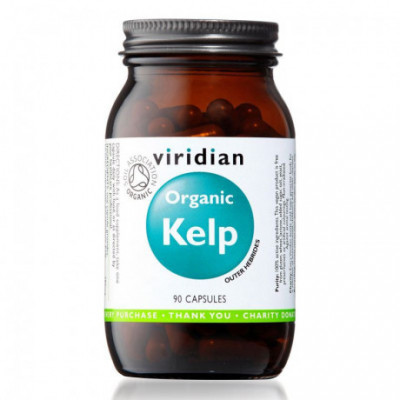 Kelp 90 kapslí Organic (Mořská řasa) Viridian