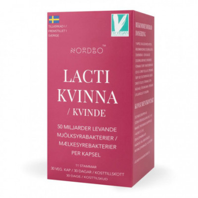 Lacti Kvinna 30 kapslí (Probiotika pro ženy) Nordbo
