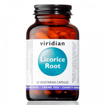 Licorice Root 60 kapslí (Lékořice) Viridian