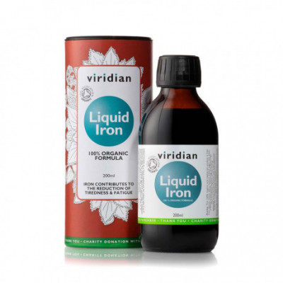 Liquid Iron 200ml Organic (Tekuté železo) Viridian