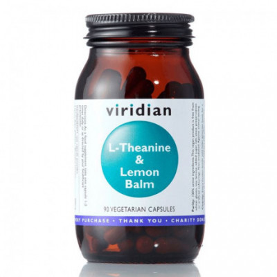 L-Theanine and Lemon Balm 90 kapslí (L-Theanin s...