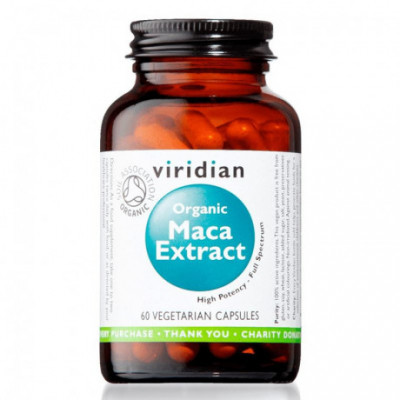 Maca Extract 60 kapslí Organic Viridian