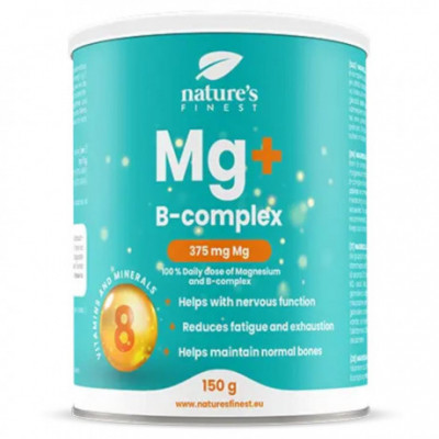 Magnesium + B-Complex 150g (Hořčík + B-komplex) Nutrisslim