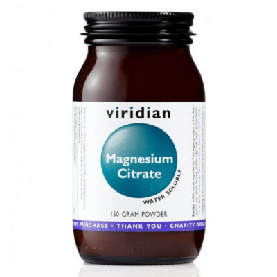 Magnesium Citrate Powder 150 g (Hořčík) Viridian