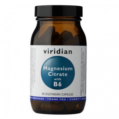 Magnesium Citrate with Vitamin B6 90 kapslí (Hořčík s...