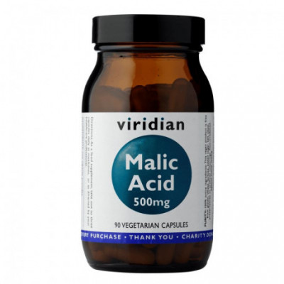 Malic Acid 90 kapslí (Kyselina jablečná) Viridian