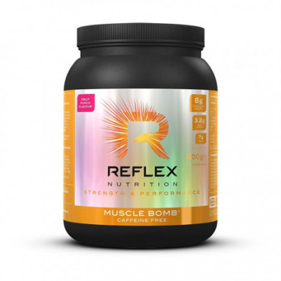Muscle Bomb Caffeine Free 600g fruit Reflex