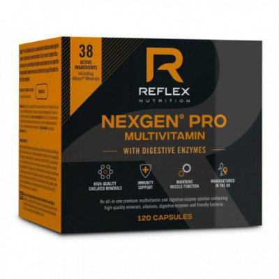 Nexgen® PRO + Digestive Enzymes 120 kapslí Reflex