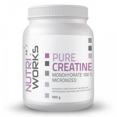 Pure Creatine Monohydrate 500g NutriWorks