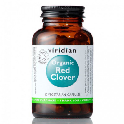 Red Clover 60 kapslí Organic (Jetel luční Bio) Viridian