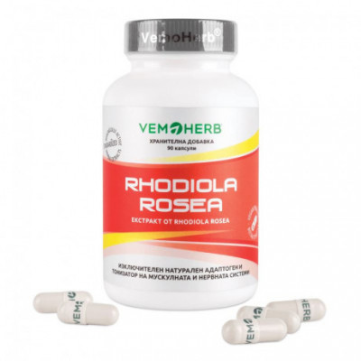 Rhodiola Rosea 90 kapslí VemoHerb