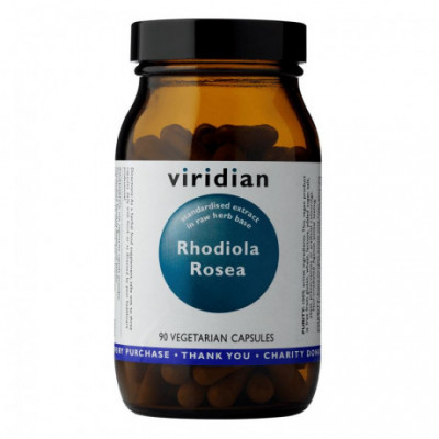 Rhodiola Rosea 90 kapslí (Rozchodnice růžová) Viridian