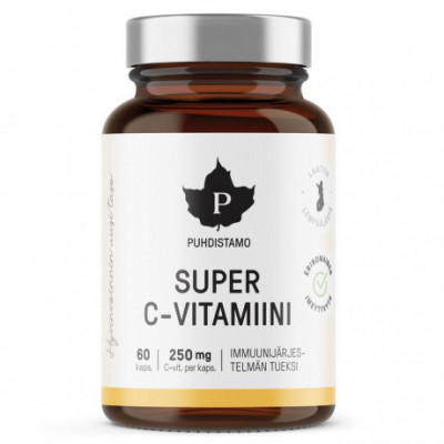 Super Vitamin C 60 kapslí Puhdistamo