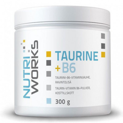 Taurine + B6 300g NutriWorks