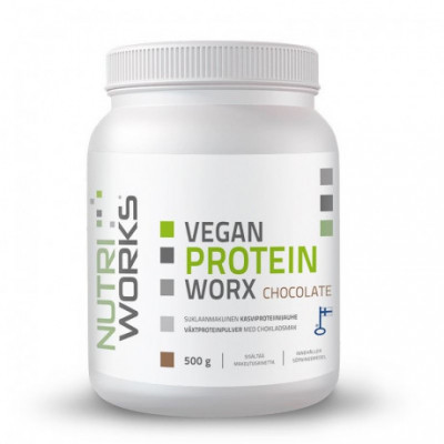 Vegan Protein Worx 500g čokoláda NutriWorks