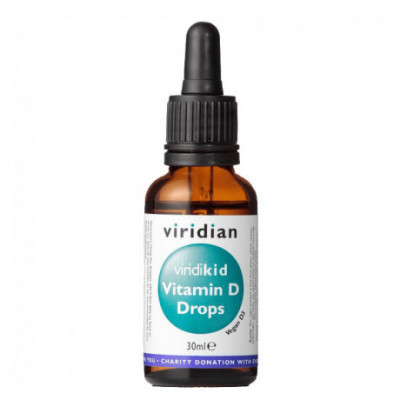Viridikid Vitamin D Drops 400iu 30ml Viridian