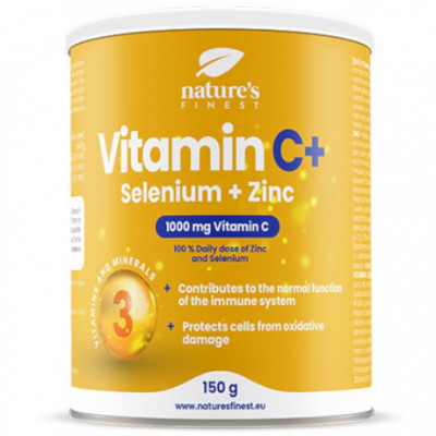 Vitamin C + Selenium + Zinc 150g (Vitamín C+Selen+Zinek)...