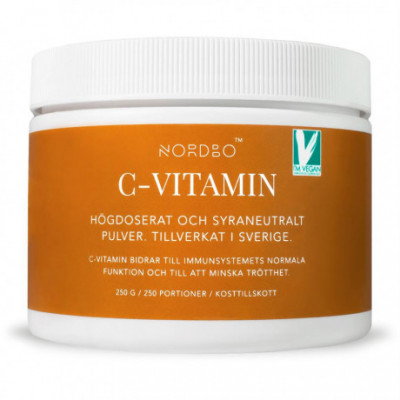 Vitamin C 250g Nordbo