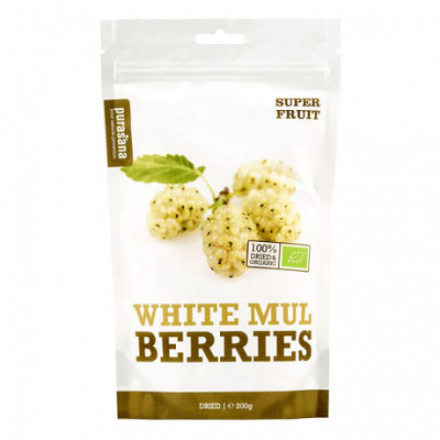 White Mulberries BIO 200g (Bílá moruše) Purasana